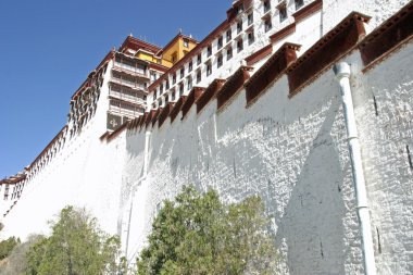 Potala Sarayı Tibet'te Çin Halk Cumhuriyeti