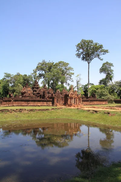 Banteay Srei em Angkor, Siem Reap, Camboja — Fotografia de Stock