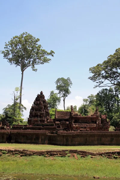 Banteay Srei en Angkor, Siem Reap, Camboya — Foto de Stock