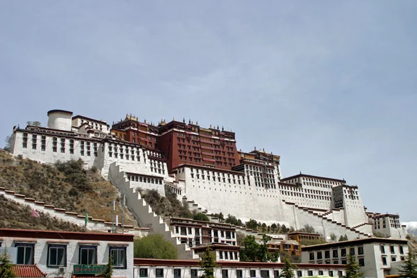 Potala-paleis in Tibet, de Volksrepubliek China — Stockfoto