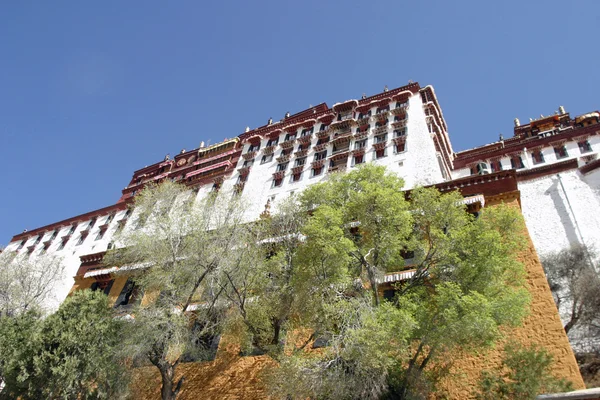 Potala Sarayı Tibet'te Çin Halk Cumhuriyeti — Stok fotoğraf