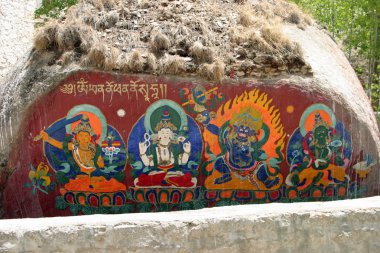 Himalaya dağ silsilesi, Tibet, Çin'den görünüm