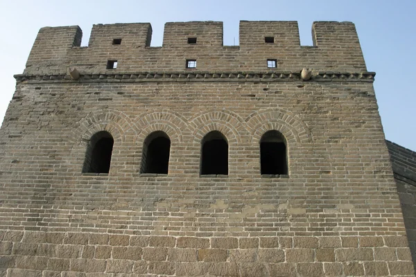 Великая стена Китая в Пекине, Китай — стоковое фото