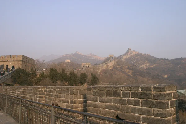 Große Wand aus China in Peking, China — Stockfoto
