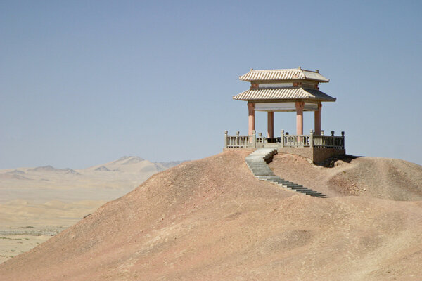 Перевал Янгуань в Дуньхуане, Китайская Народная Республика
