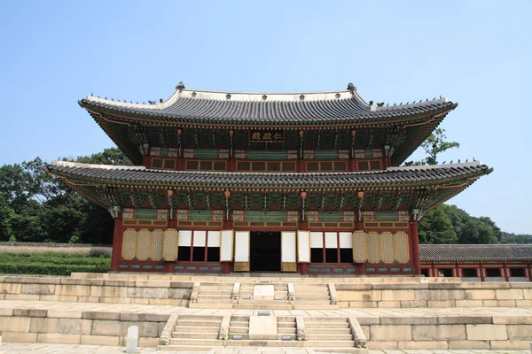 Changdeokgung pałacu w Seulu, Korea Południowa — Zdjęcie stockowe