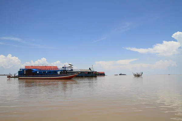 Tonle-Saft-See in siem reap, Kambodscha — Stockfoto