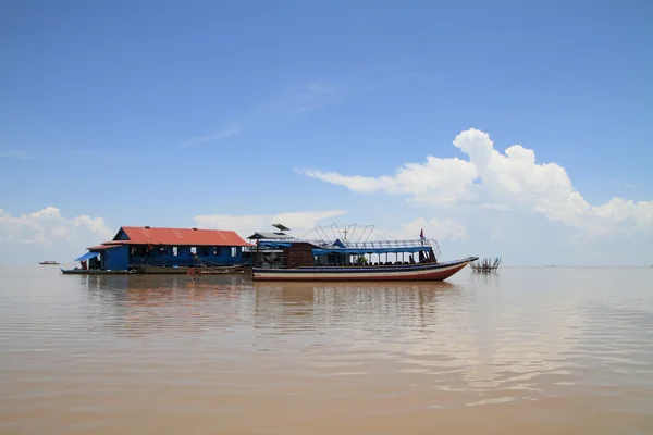 Lago Tonle Sap en Siem Reap, Camboya —  Fotos de Stock