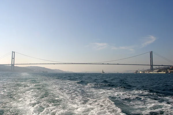 Bosphorus bridge in Istanbul, Turkey — Stock Photo, Image