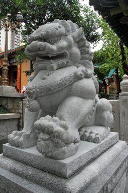 Koruyucu aslan-Wong Tai Sin Temple Hong Kong