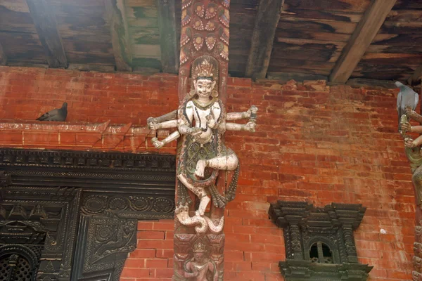 Θεού στο βασιλικό παλάτι στην Patan, Νεπάλ — Φωτογραφία Αρχείου