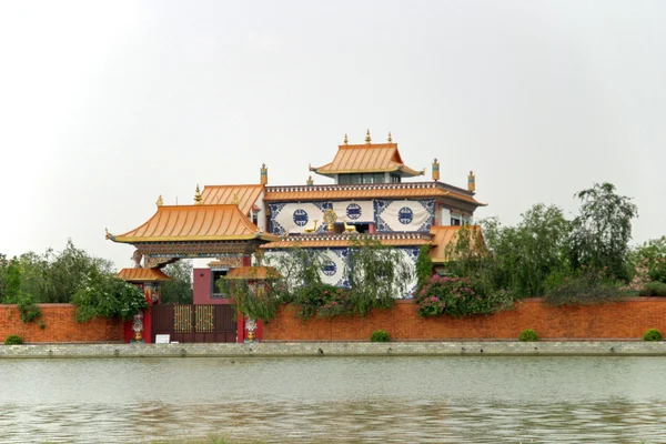 Japan tempel in Lumbini, Nepal — Stockfoto