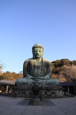 The Great Buddha in Kamakura, Japan clipart