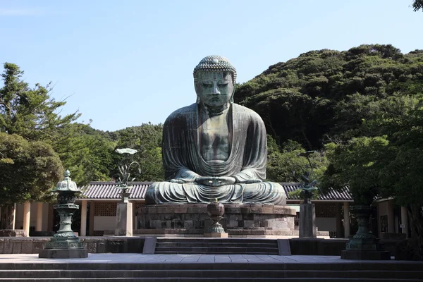 Der große buddha in kamakura, japan — Stockfoto