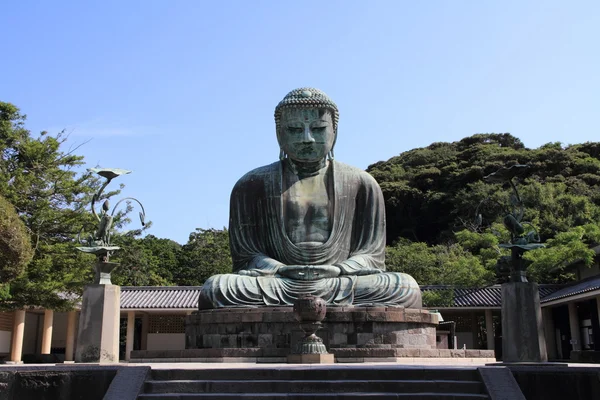 Der große buddha in kamakura, japan — Stockfoto