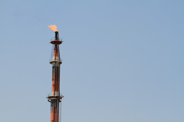 Keihin industrial district in Japan