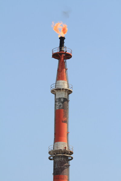 Keihin industrial district in Japan