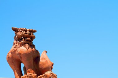 Shisa (koruyucu Krallık Ryukyu üzerinden) Okinawa