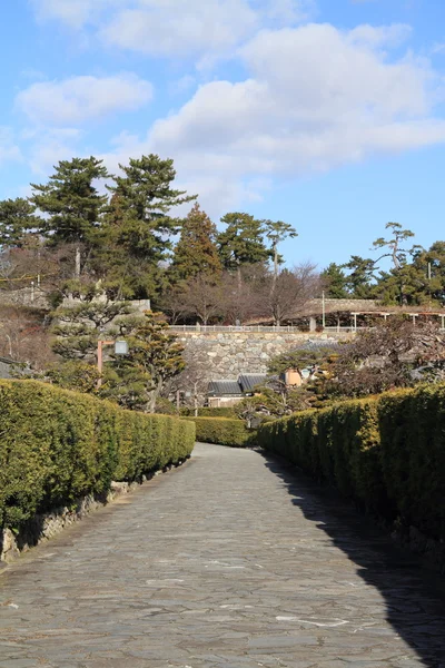 Matsusaka κάστρο και το κάστρο της πόλης σε Μίε, Ιαπωνία — Φωτογραφία Αρχείου