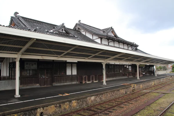 Antigua estación de Taisha en Izumo, Shimane, Japón — Foto de Stock
