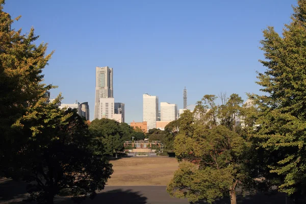 Parque Yamashita en Yokohama, Japón — Foto de Stock
