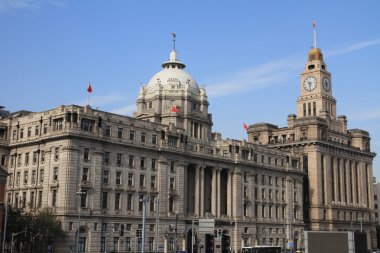 HSBC Binası ve gümrük evde bund, Shanghai, Çin Halk Cumhuriyeti