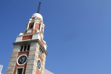 hong Kong'daki Tsim sha tsui Saat Kulesi