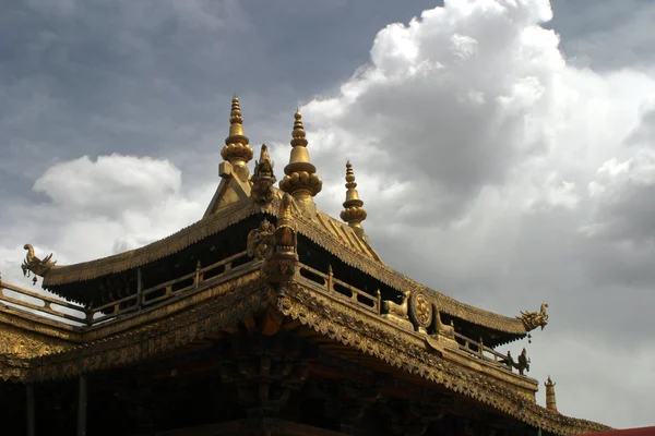 Jokhang tapınak Tibet, Çin Halk Cumhuriyeti — Stok fotoğraf