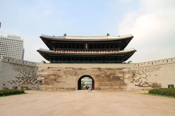 Nam dae mun brama w Seul, South Korea — Zdjęcie stockowe