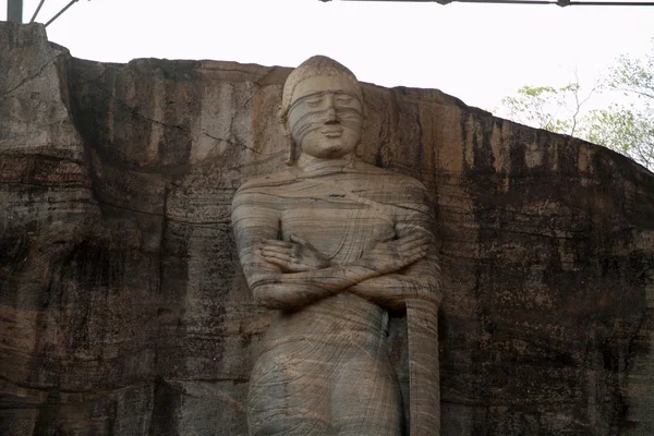 Gal Vihara (statua di Buddha) a Polonnaruwa, Sri Lanka — Foto Stock