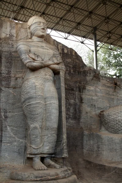 Gal Vihara (Boeddhabeeld) in Polonnaruwa, Sri Lanka — Stockfoto