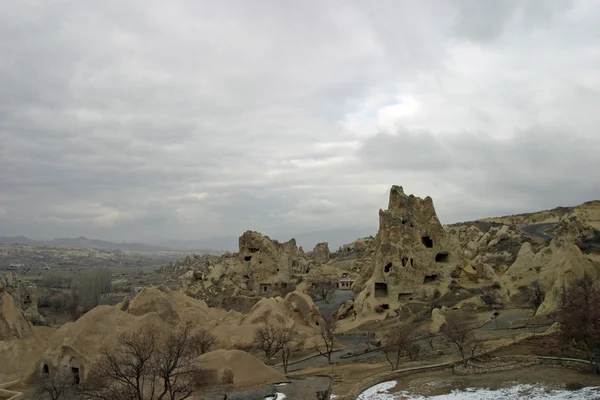 Goreme υπαίθριο μουσείο στην Καππαδοκία, Τουρκία — Φωτογραφία Αρχείου