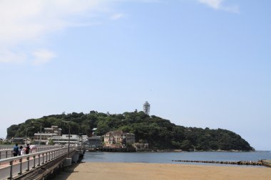Enoshima Adası Shonan, Japonya