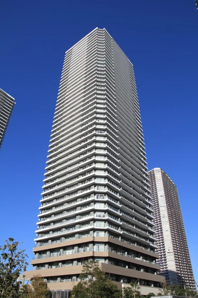 Highrise byt v Musashikosugi, Japonsko — Stock fotografie