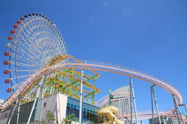 Yokohama cosmo world en Kanagawa, Japón — Foto de Stock