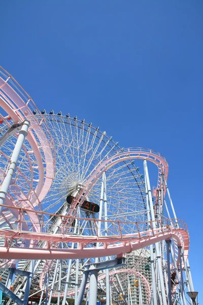 Yokohama cosmo world i Kanagawa, Japan – stockfoto