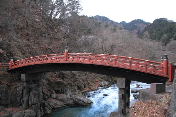Nikko, Tochigi, Japan kutsal Köprüsü (Shinkyo köprü)