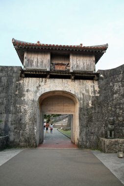 Kankaimon Shuri Castle, Naha, Okinawa, Japonya