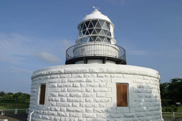 Leuchtturm von Rokkouzaki in Noto, Ishikawa, Japan — Stockfoto