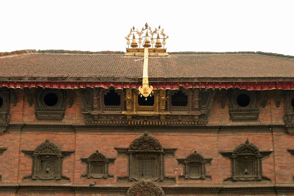 Kumari bahal im durbar square, kathmandu, nepal — Stockfoto