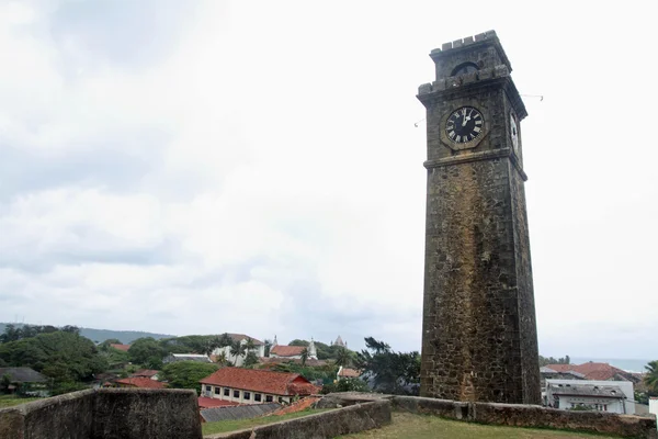 斯里兰卡加勒的钟楼 — 图库照片