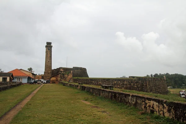 斯里兰卡加勒的钟楼 — 图库照片