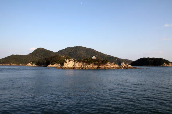 鞆の浦、広島県から瀬戸内海の島 — ストック写真