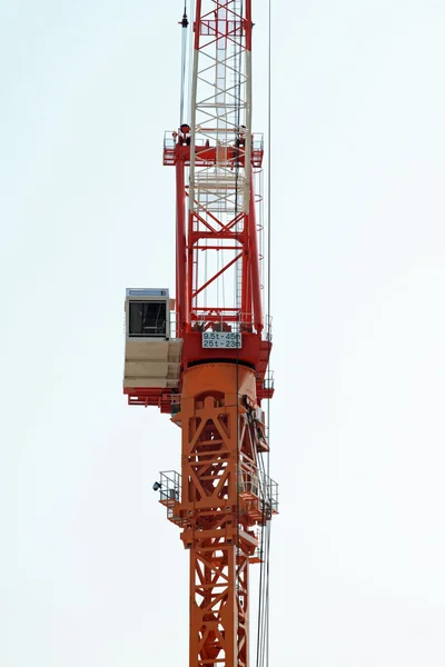 Gru a torre in cantiere in Giappone — Foto Stock