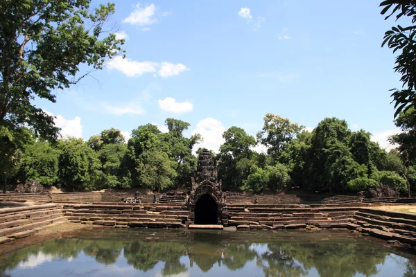 Neak Europees in Angkor, Siem Reap, Cambodja — Stockfoto