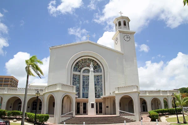 Dulce Nombre de Maria kathedraal basiliek in Guam, Micronesië — Stockfoto