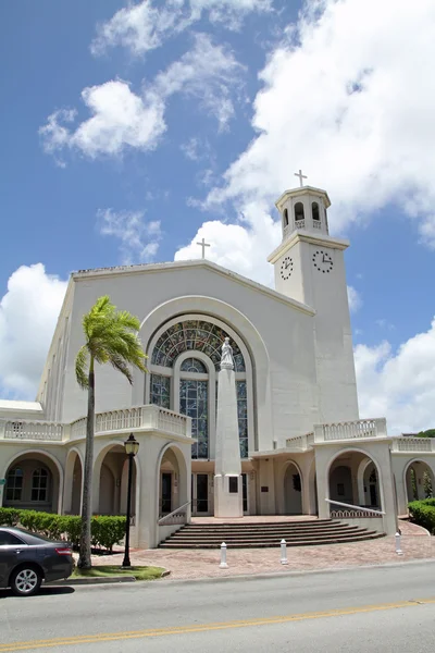 Dulce Nombre de Maria kathedraal basiliek in Guam, Micronesië — Stockfoto