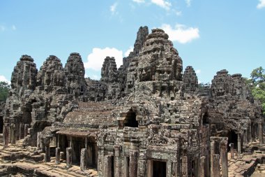 Bayon in Angkor Thom, Siem Reap, Cambodia clipart