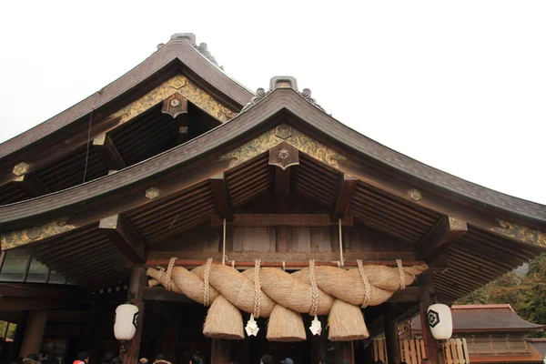 Dua salonu nın Izumo Taisha tapınak içinde Izumo,: Shimane, Japan