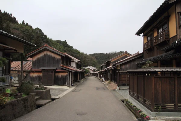 石見銀山大森地区の町並みは銀鉱山、Shiname、日本 — ストック写真